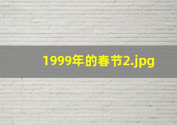 1999年的春节_2