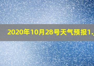 2020年10月28号天气预报_1