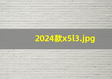 2024款x5l_3