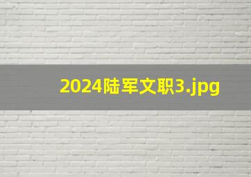 2024陆军文职_3